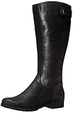 Rockport Women's Tristina Quilted Tall Riding Boot,Black Waterproof Wide Calf,11 M US