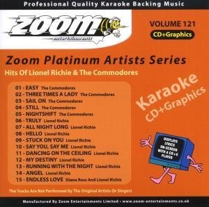 CD-Charts  Music : Zoom Karaoke CD+G - Platinum Artists 121: Lionel Richie & The Commodores