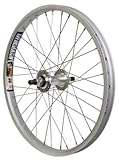 IMAGE OF Wheel Front 20x1.75 Weinmann Dm30 Silver 36 Hole Alloy Silverl 14mm Stainless Steel 2.0 Silver Spokes