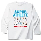 TOKYO GAMES(長袖Tシャツ・ホワイト) (ミツトモ)