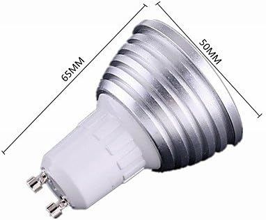 GU10 3W 300-330LM RGB LED Bulb Lamp with Remote Control(AC90~240V) , RGB