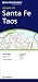 Rand McNally Santa Fe/Taos New Mexico Local Street Detail