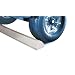 Lotblocks CS6D-HG Plastic Deluxe Car Parking Stop with Hardware, Grey, 72" Length, 7" Width, 4.5" Height