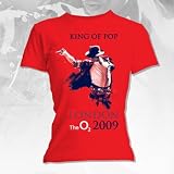 Michael Jackson - Red London 02 Babydoll T-Shirt