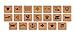 Inkadinkado Sparrow Wood Stamp for Scrapbooking and Card Decorating, 2.25'' W x 2.25'' L