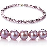 Lavender 6-7mm AA Freshwater Pearl Necklace 18 inch