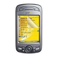HTC Mogul Ppc-6800 6800 Smartphone Premium Reusable LCD Screen Guard Protector with Lint Cleaning Cloth By Ikross