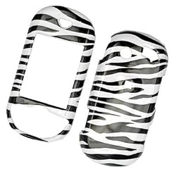 Pantech Matrix Pro C820 AT&T Snap On Protector Hard Case Image Cover "Zebra Pattern" Design