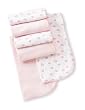 Gerber 6-Pack Terry Burp Cloths - Girls