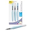 Pentel Arts Aquash Water Brush Assorted Tips, Pack of 3 (FRHBFMBP3)