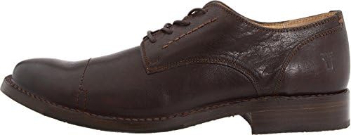 FRYE Men's Oliver Oxford Dark Brown 10.5 M US