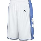 Nike North Carolina Tar Heels (UNC) White Replica Shorts