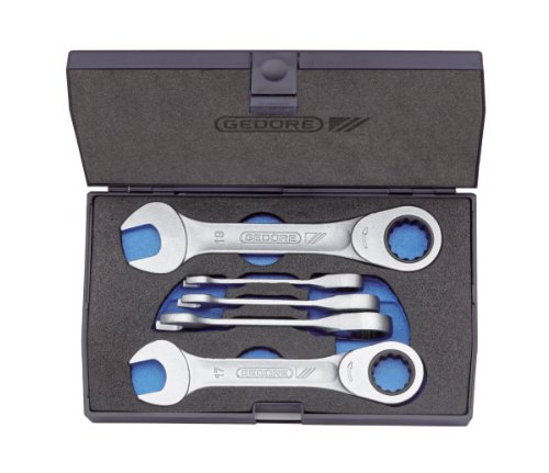 Clés polygonales GEDORE 7 R XS-005 Jeu de clés à fourche et polygonales à cliquet HOT PRODUCT TODAY