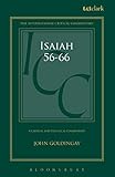 A critical and exegetical commentary on Isaiah 56-66