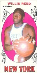 Willis Reed Topps 1969-70 Basketball Card