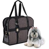 Sherpa Oxford Weave Tote Around Town to Go Carrier Small Pets Dog Cat Kitten Purse Style