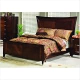 565 Series Panel Bed in Espresso Size: California King