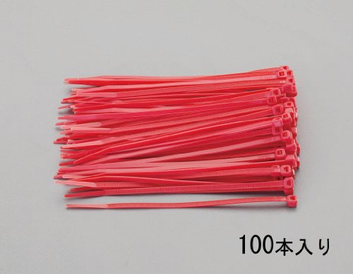 EA475AK-200 203x2.5mm結束バンド(赤/100本)