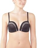 Wonderbra Perfect Plunge - Soutien-Gorge Push Up  - Femme - Noir - 90C