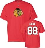 Patrick Kane Reebok Name and Number Chicago Blackhawks T-Shirt
