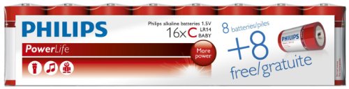Philips POWERLIFE foilpack C 8 + 8 EAN sticker, Multi Language Preisvergleich