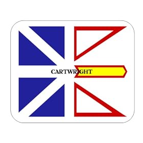 Canadian Province - Newfoundland, Cartwright Mouse Pad