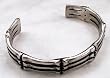 Gothic Bones Pewter Bracelet