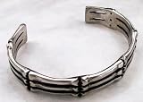 Gothic Bones Pewter Bracelet
