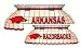 Arkansas Pool Table Lamp