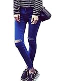マタニティ デニム パンツ 九分丈 ダメージ加工 ウェスト 調整用ベルト あり ストレッチ 産前 オリジナルアイテム付き 892-16279