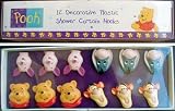 Winniw the Pooh Shower Curtain Hooks