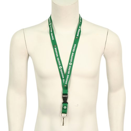 Boston Celtics Removable Key Chain / Lanyard Combo Set