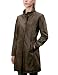 Forzieri Women's Brown Italian Leather Coat
