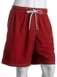 Speedo Men's Fashion Polyester Taslan Solid Piped Cargo Marina 20 Outseam Volley Watershort Swimsuit