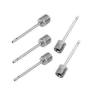 SODIAL- 5X Sport Football Basketball Soccer Ball Inflating Pump Needle Adaptor - pack of 5