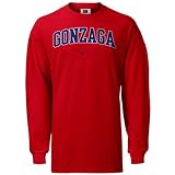 Nike Gonzaga Bulldogs Red College Classic Long Sleeved T-shirt
