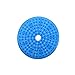 SlipX Solutions Blue Round Shower Stall Mat Provides Generous Coverage & Reliable Slip-Resistance (23 Inch Diameter, 160 Suction Cups, Great Drainage)