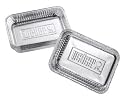 Weber 6415 Small Aluminum Drip Pans- 8.5-Inches by 6-Inches