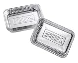 Weber 6415 Small Aluminum Drip Pans- 8.5-Inches by 6-Inches