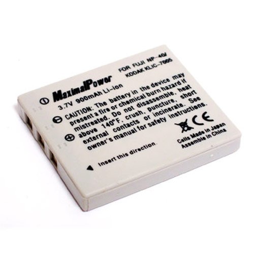 Maximalpower DB FUJ NP40 Rechargeable Li-Ion Battery for Fuji NP40,Kodak KLIC7005,Panasonic CGR-S004,Pentax D-Li8,D-Li85