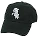 MLB CHICAGO WHITE SOX DIAMOND WOMENS LADIES BLK HAT CAP