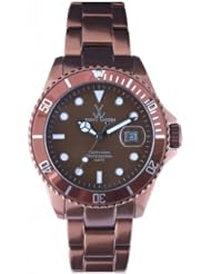 Toywatch ME09BR Metallic Brown Aluminum Women Watch New