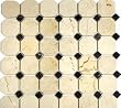 Crema Marfil 2" Octagon Mosaic Tile Polished