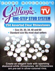 GeMagic/Bedazzler 250 Clear Rhinestones