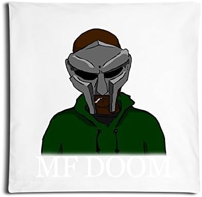 GuuiHome Throw Pillow Case MF Doom Rapper 18" X 18"