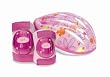 Bell Barbie Pedalin' Pretty Child Helmet and Protective Pads Value Pack