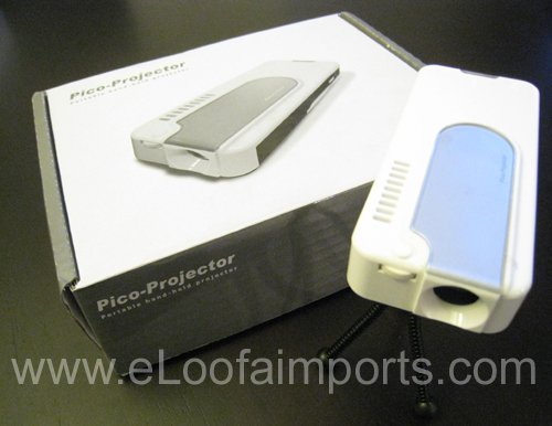 Mini LED Projector - Portable Hand-Held Pico-Projector 3M OEM