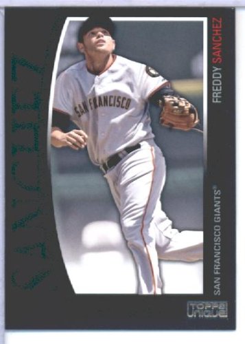 2009 Topps Unique Baseball Card #77 Freddy Sanchez San Francisco Giants® Mint Condition- Shipped In Protective ScrewDown Display Case!