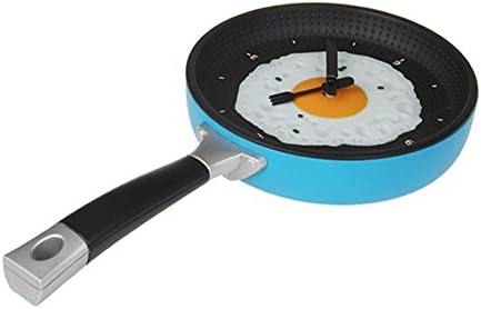 DS-Innovation Wall Decoration Frying Pan Clock (Blue)