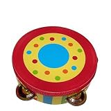 Stripe Tambourine Musical Instrument